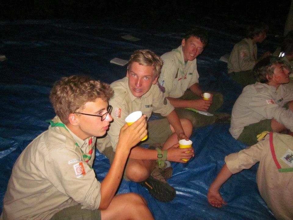 Sint-Martinus den XIIde - Kamp Curfoz 2013 Groot Kampvuur